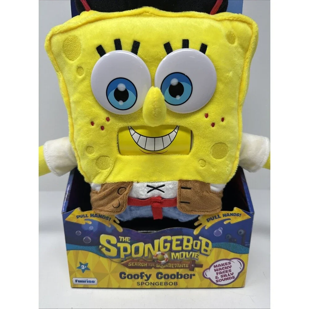 SpongeBob Search for Squarepants Goofy Goober 16” Feature Plush Movie NEW IN BOX